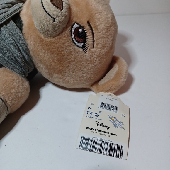 Build-A-Bear Star Wars Rey Bear 16" Disney Star Wars Force Awakens 2017 Plush se - Picture 6 of 6